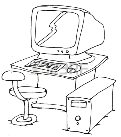 396x450 Computer Drawing Stock Photos. Royalty Free Business Images