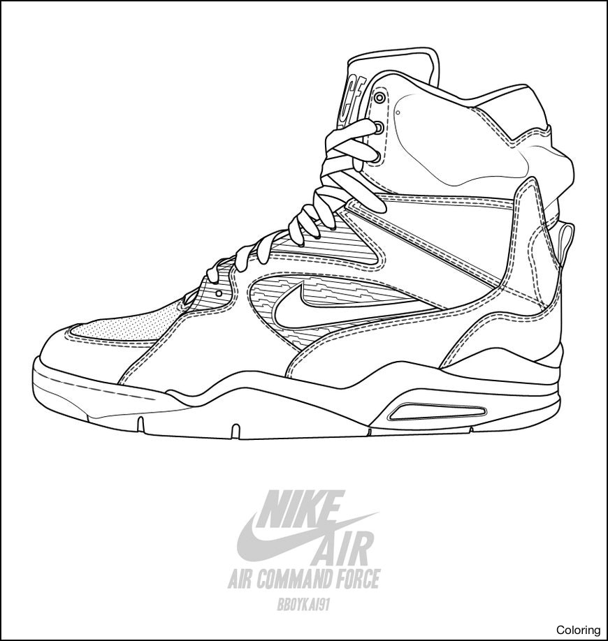 870x918 Converse Shoes Coloring Page For Pages Nike 24f Basketball Kd