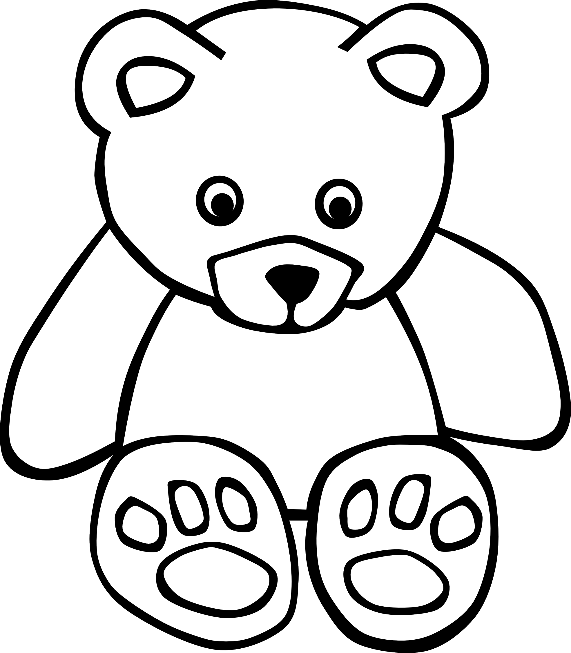 1969x2252 Coloring Pages Elegant Teddy You Can Draw On Ptqrngkac Coloring