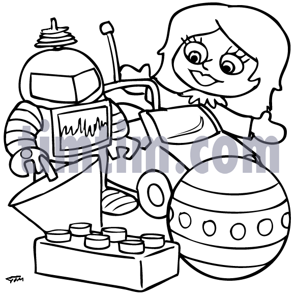 584x582 Free Drawing Of Toys From The Category Parents Amp Kids