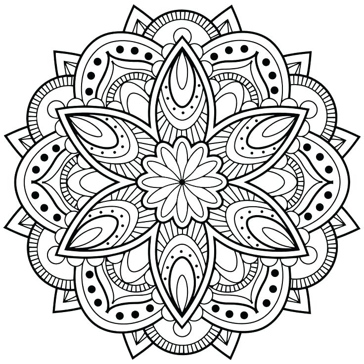 736x736 Online Mandala Coloring Pages Coloring Mandala Coloring Pages