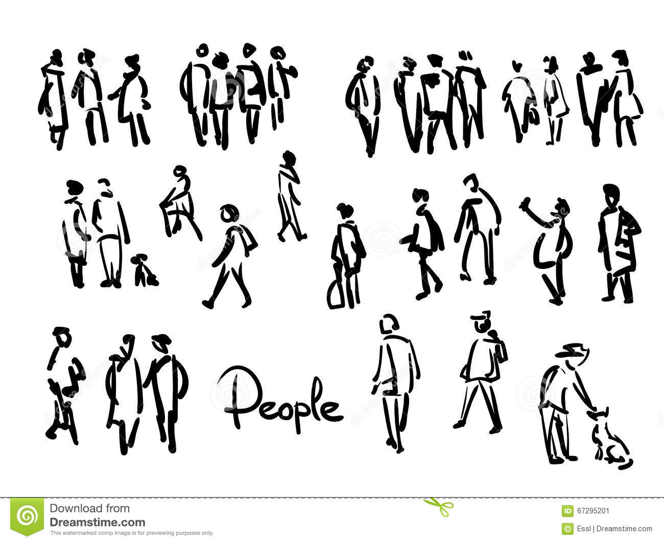 1300x1064 People Outline Group