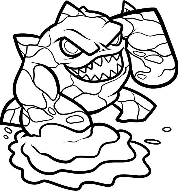 616x658 Coloring Pages Skylanders Drawing