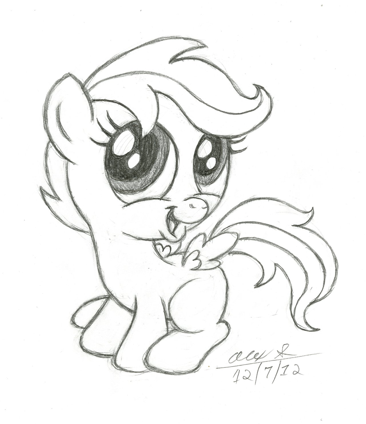 1280x1483 Easy Cute Drawing Ideas Just Colorings