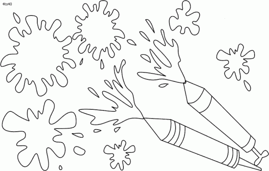 550x349 Latest Holi Coloring Pages Drawing Painting Pictures Gif