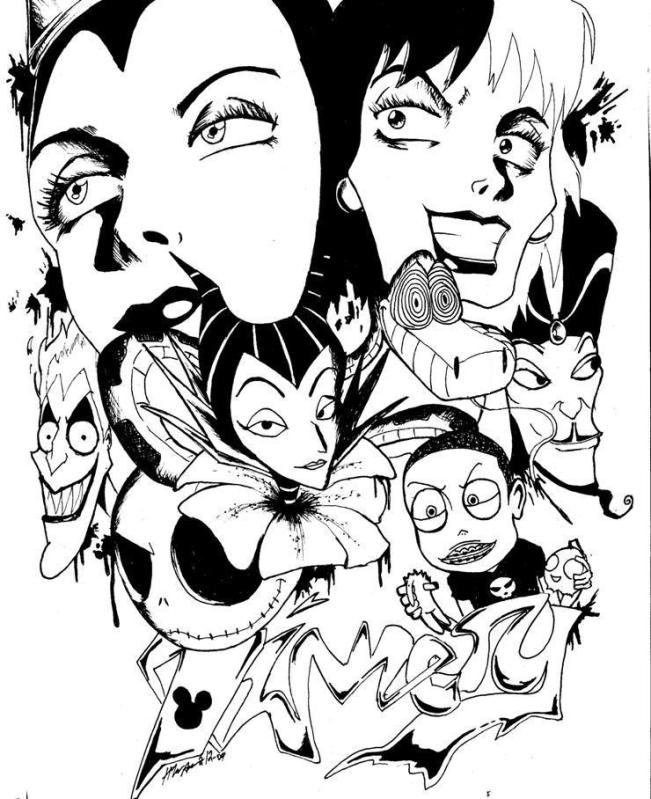 651x799 Disney Characters By Teeveeboi