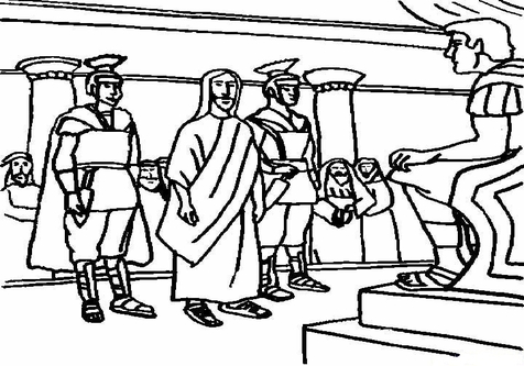 476x333 Pencil Drawing Of Jesus Coloring Page Image Clipart Images