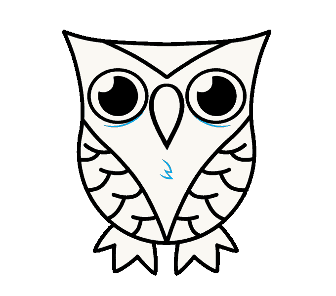 680x599 How To Draw A Cartoon Owl In A Few Easy Steps Easy Drawing Guides