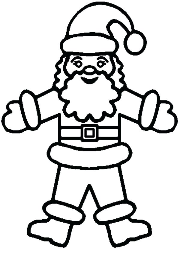600x849 Santa Clause Coloring Pages How To Draw Coloring Pages Santa Claus