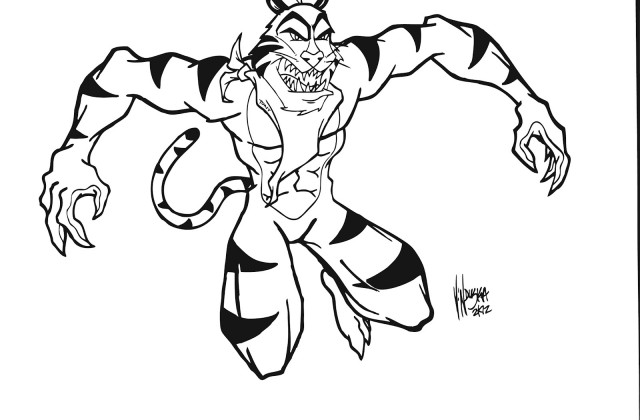 640x420 Tag For Easy Drawing Of A Tiger Tiger Realistic Easy To Drawing