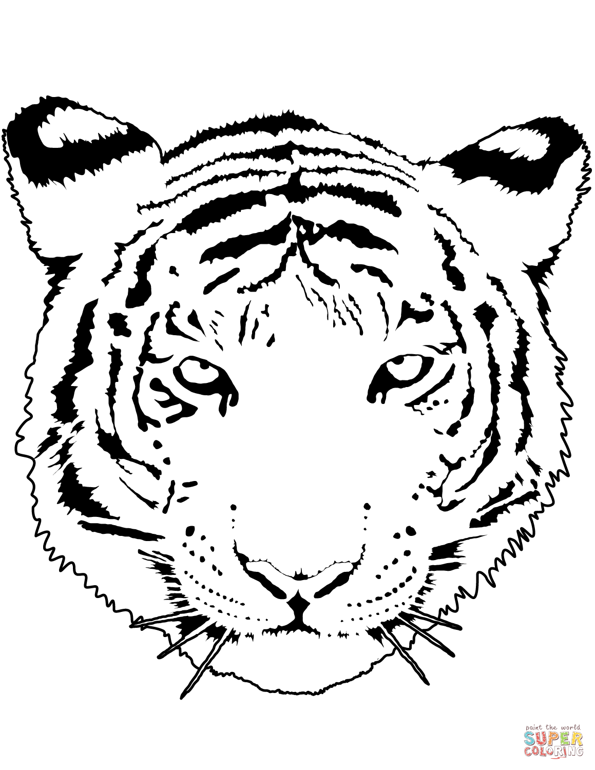 1159x1500 Tigers Coloring Pages Free Coloring Pages