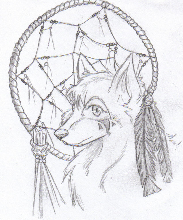 636x766 Dream Wolf By Ookamiko