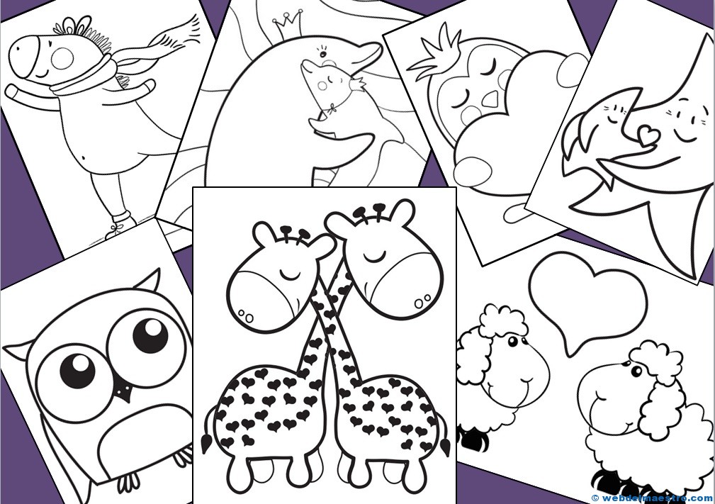 1009x711 Drawings To Color