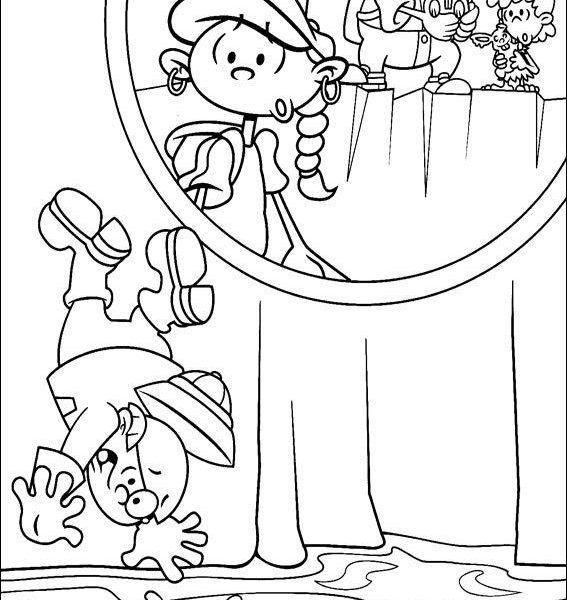 567x600 Drawings To Paint For Kids Drawings To Paint Colour Kids Next Door