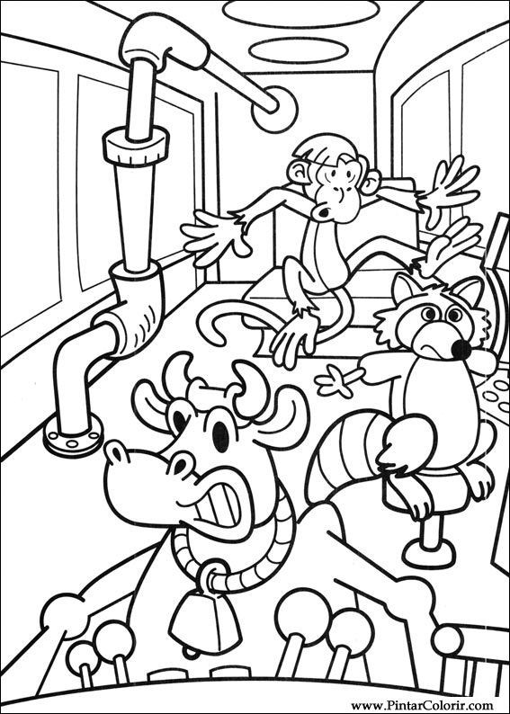 567x794 Drawings To Paint Amp Colour Kids Next Door