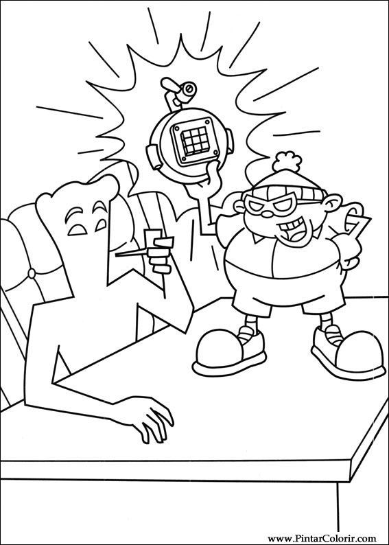 567x794 Drawings To Paint Amp Colour Kids Next Door