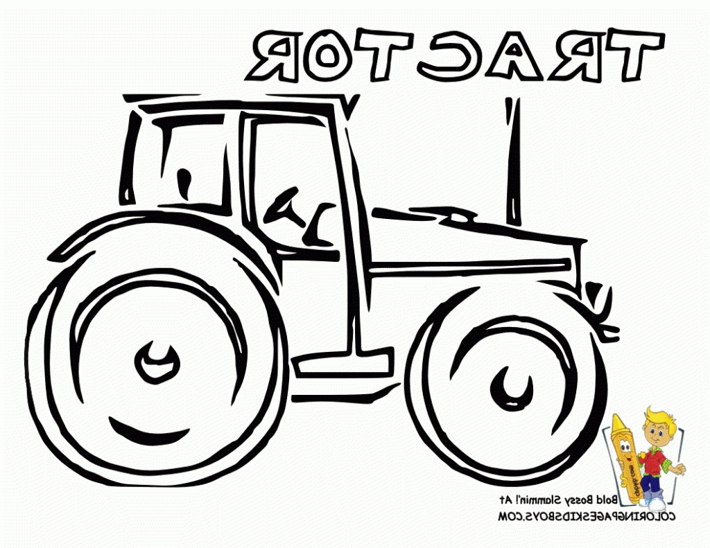1024x791 Simple Tractor Coloring Pages Fresh Simple Tractor Drawing Big