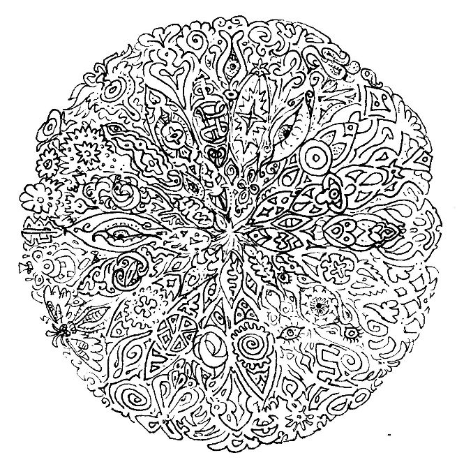 655x672 Adam's Mandalas 2008