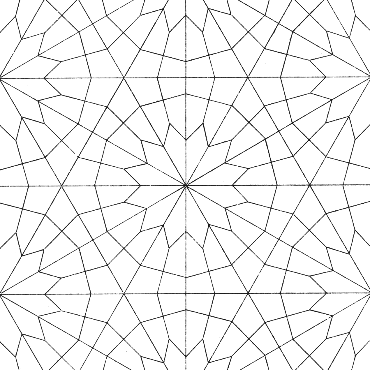 1270x1270 Maths Compass Pattern Practice