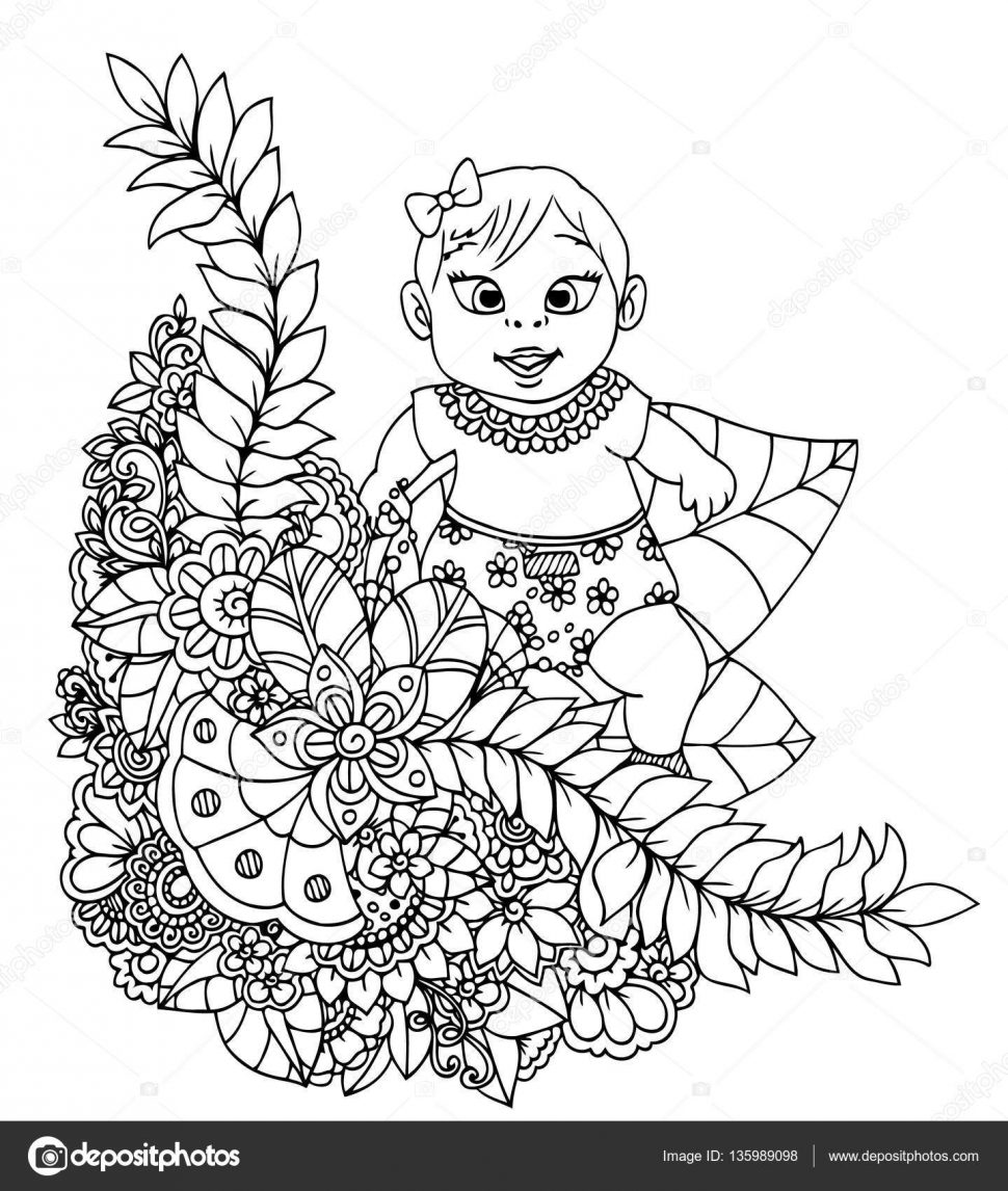 970x1146 Coloring Speed Coloring Flower Kimono With Colored Pencils Book