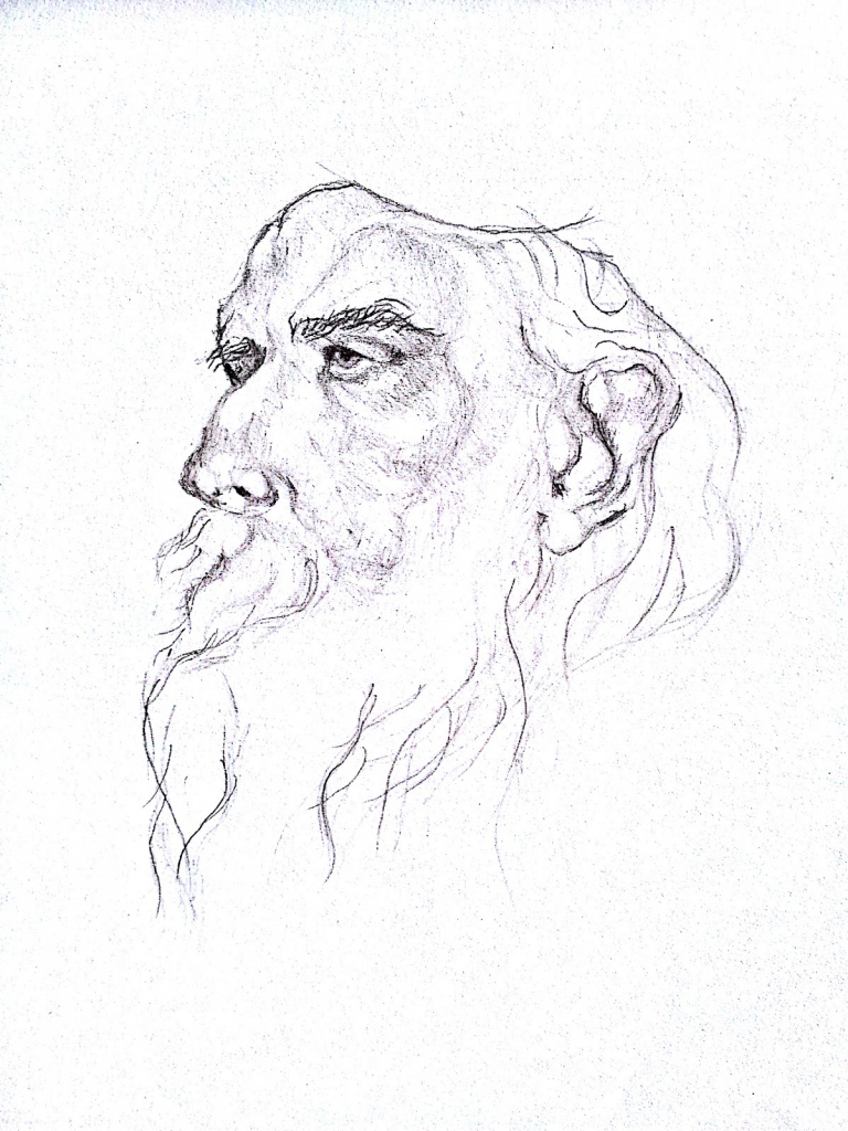 768x1024 Color Pencil Drawings Of Tagore Speed Art