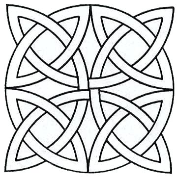 360x365 On Line Coloring Pages Geometric Coloring Pages 4 Line Drawing