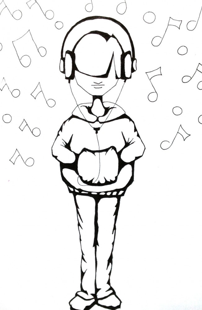 651x1000 Three Drawings Of Slightly Creepy Children Nicole Steffen Design