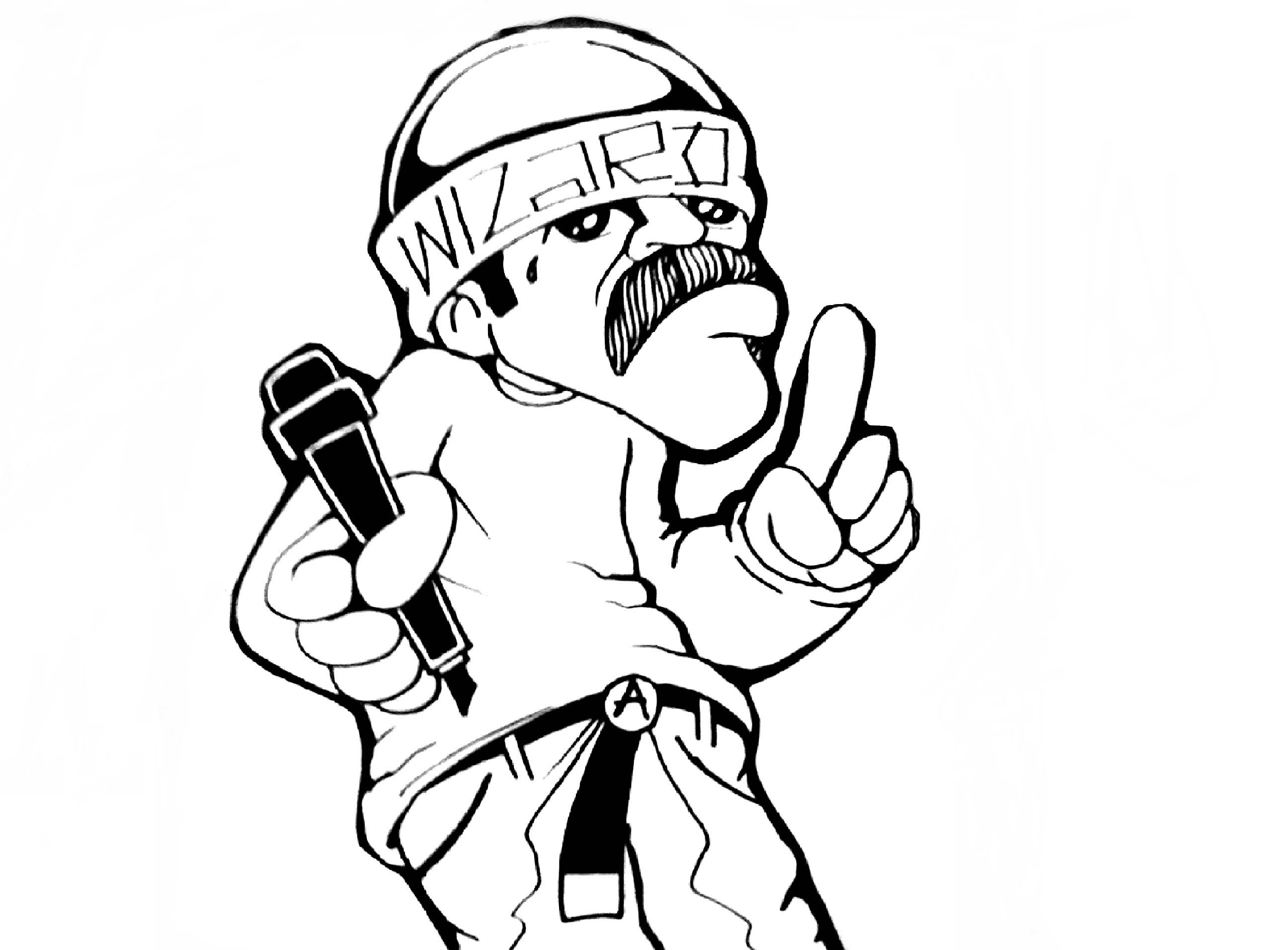 2592x1912 Wizard Drawing Another Cholo Character With Oldies Music