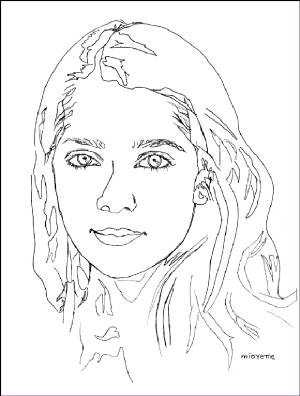 300x396 Pen Amp Ink Portraits