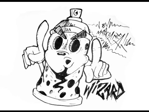 480x360 How To Draw A Graffiti Spray Can With A Sharpie Marker