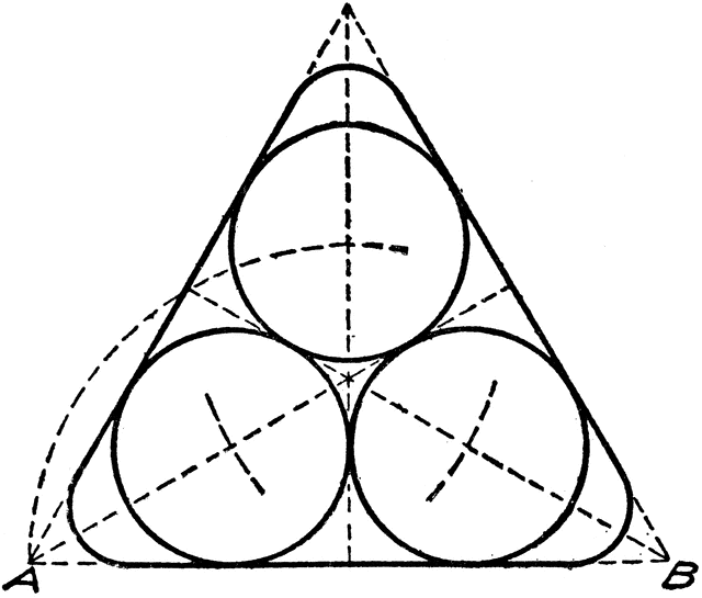 640x545 Drawing Tangent Circles And Lines With Compass And Triangles
