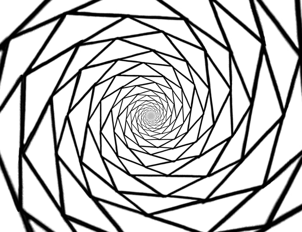 1020x783 Radial Tessellation With Triangles By Toenails Sauce1337