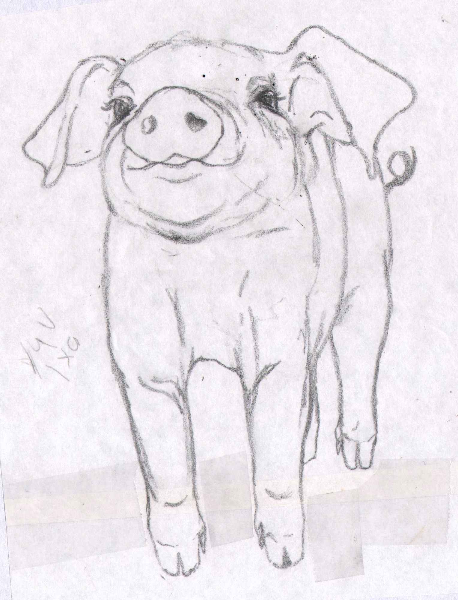 1528x2000 Painting Pigs Alison Fennell Art