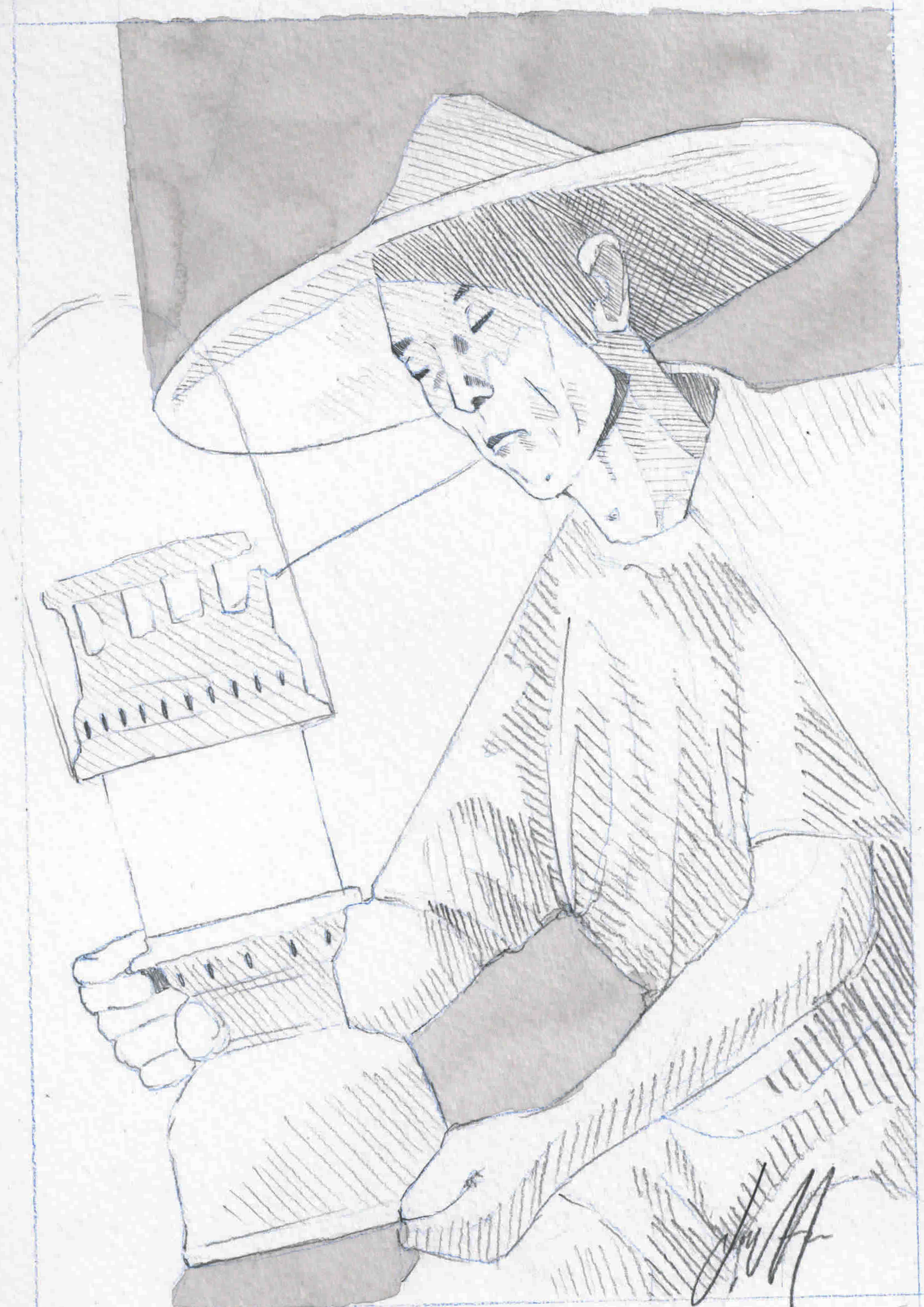 3508x4961 The Northern Lights A5 Watercolour Sketches Jack Iffla