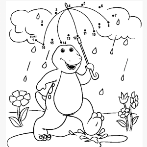 300x300 Dot To Dot Coloring Pages Free For Kids