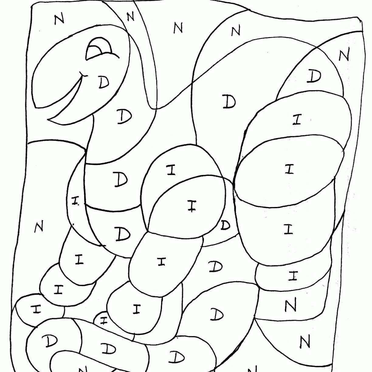 1224x1224 Free Preschool Color Matching Coloring Worksheets For Preschoolers