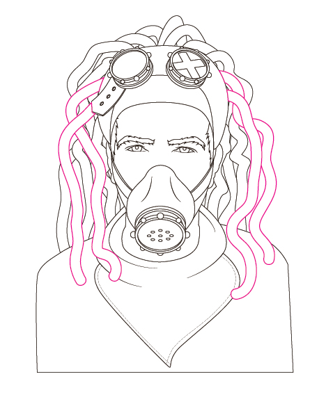 468x571 Create A Steam Punk Inspired Portrait In Illustrator Cs6