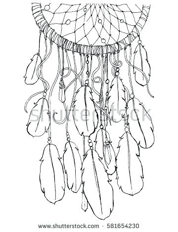 360x470 Dream Catcher Coloring Pages 96 Packed With Dream Catcher Coloring