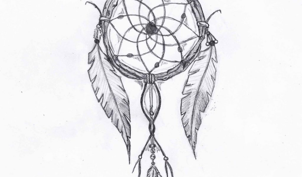 1024x600 Native American Dreamcatcher Tattoos Native American Dream Catcher