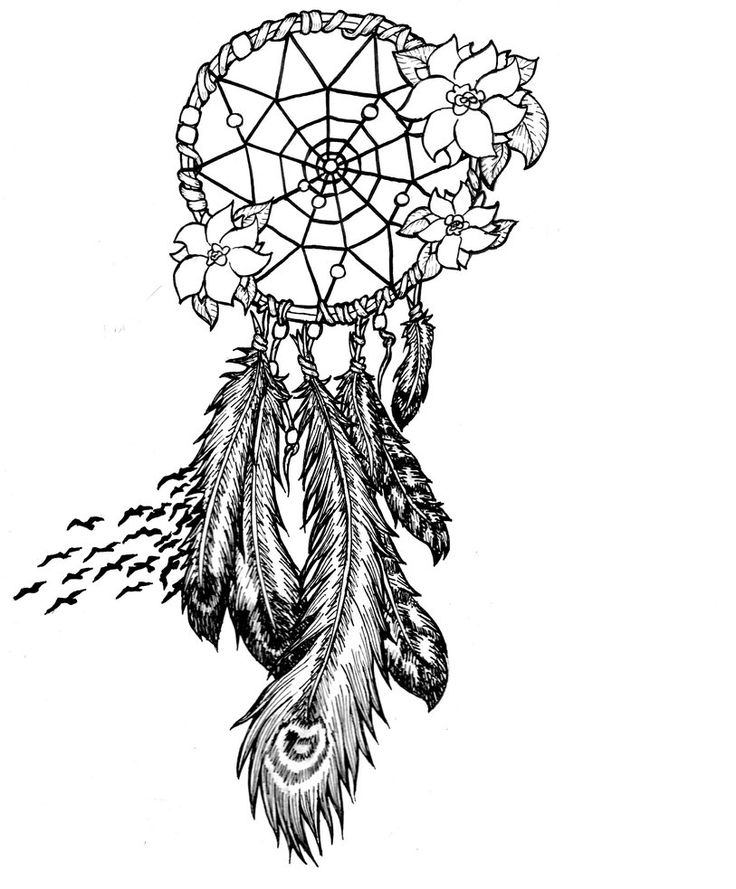 Dream Catchers Drawing at GetDrawings | Free download