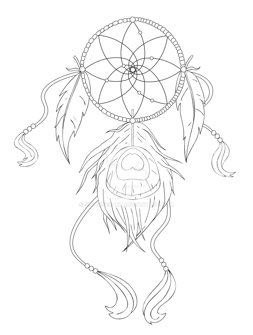 1024x1356 Dreamcatcher Tattoo Design By Swagnerart