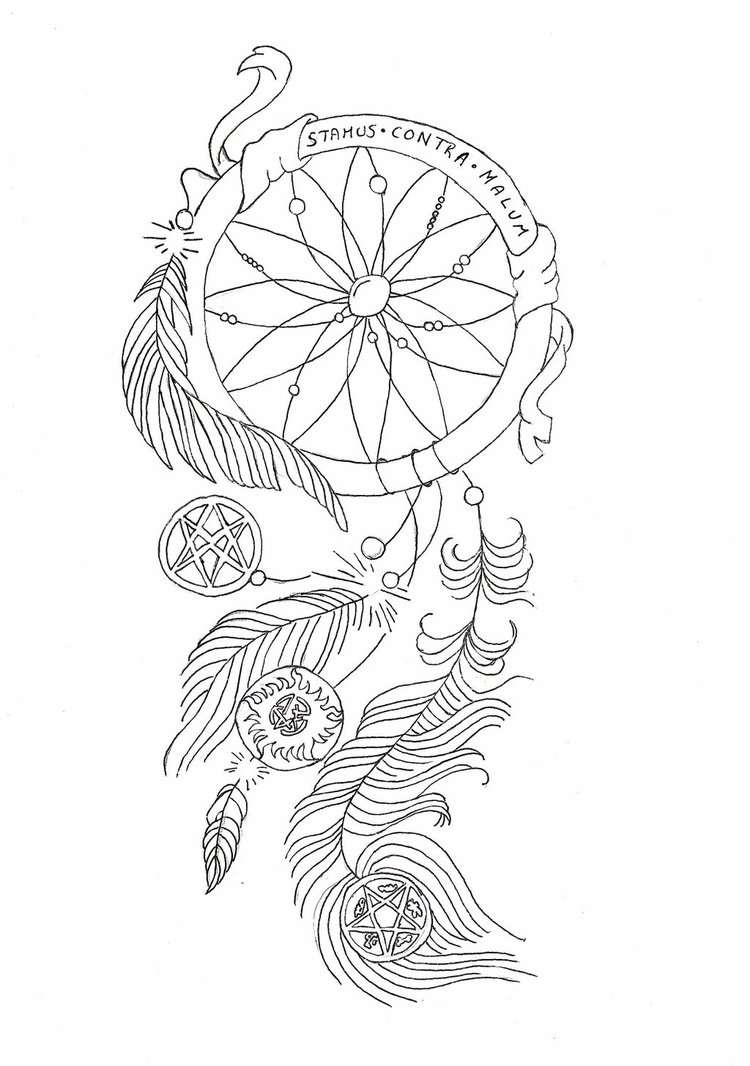 750x1066 Supernatural Dream Catcher By Toxiccottoncandy