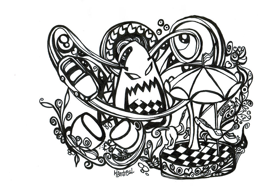 900x649 Dream Drawing By Kendrew Black