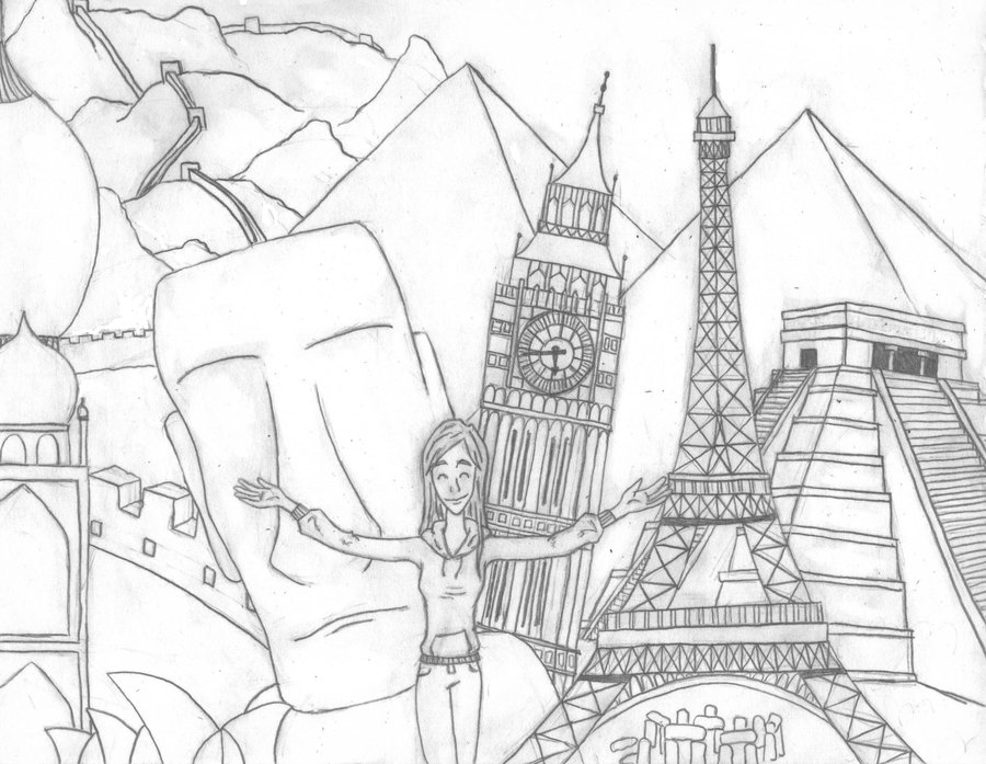 900x697 The World Is A Dream Sketch By Daninad26