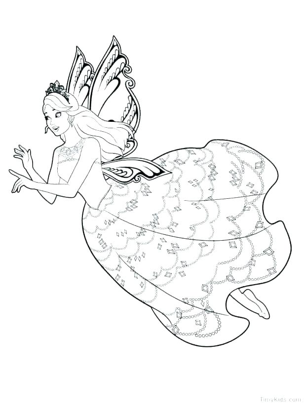 618x821 Elegant Barbie Coloring Pages Free Download Princess Of Beautiful