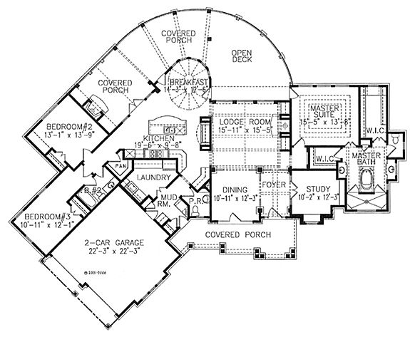 575x473 Prissy Inspiration 1 Dream One Story House Plans 17 Best Ideas