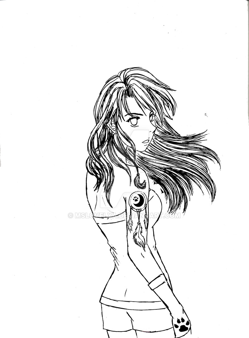 800x1087 Wolf Dreamcatcher By Mslovelya