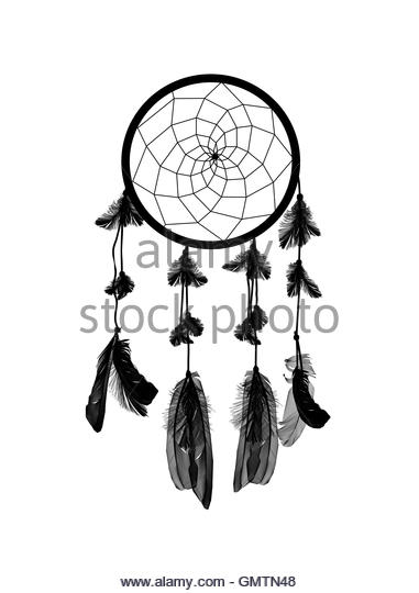 Dreamcatcher Drawing Black And White at GetDrawings | Free download