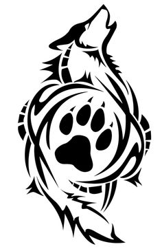 236x365 Wolf Dream Catcher Clipart
