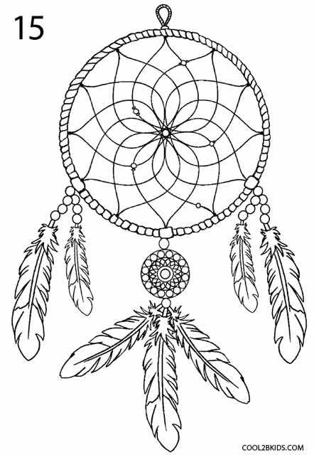 442x640 Collection Of Dream Catcher Drawing